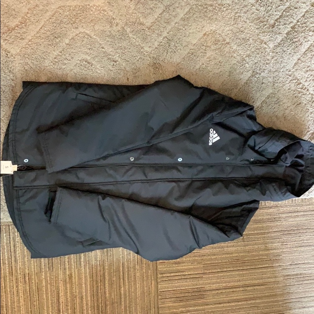 Never been worn Down Adidas Black Parka